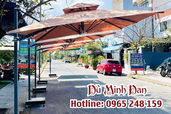 dù che nắng trảng bom