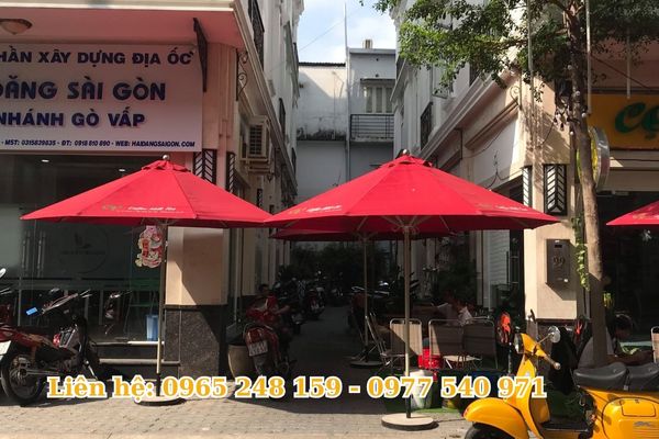 dù che nắng cafe thủ đức