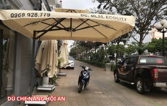 dù che nắng tại hội an