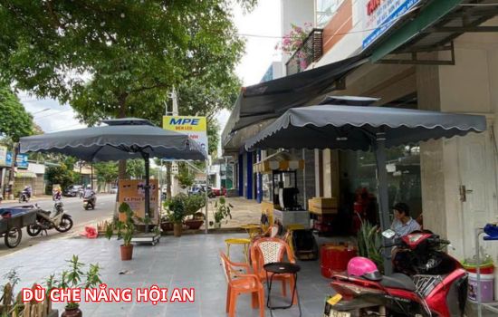 dù che nắng tại hội an