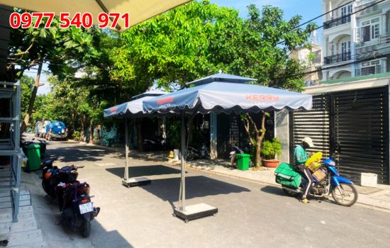 dù che nắng cafe củ chi