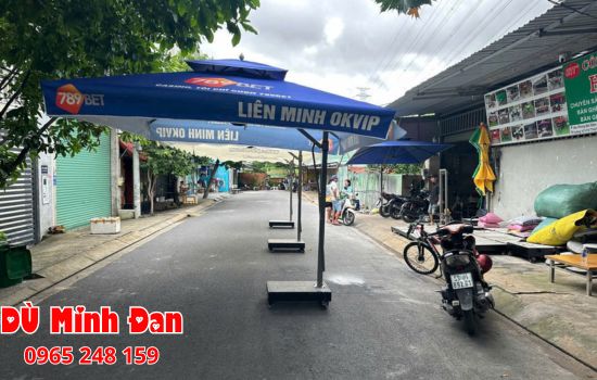 dù che nắng tại cam ranh