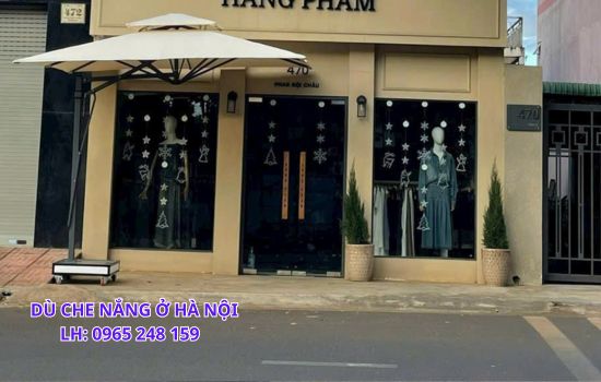 dù che nắng ở hà nội