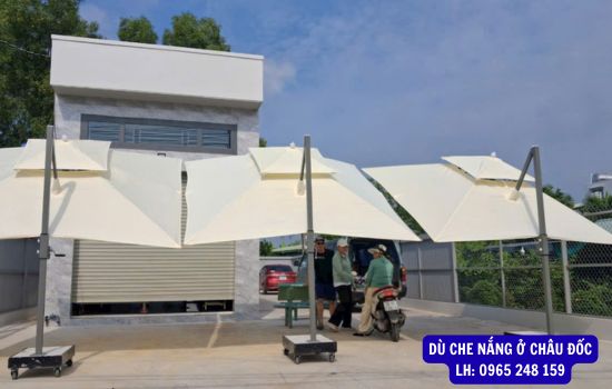 dù che nắng ở châu đốc