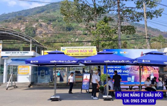 dù che nắng ở châu đốc