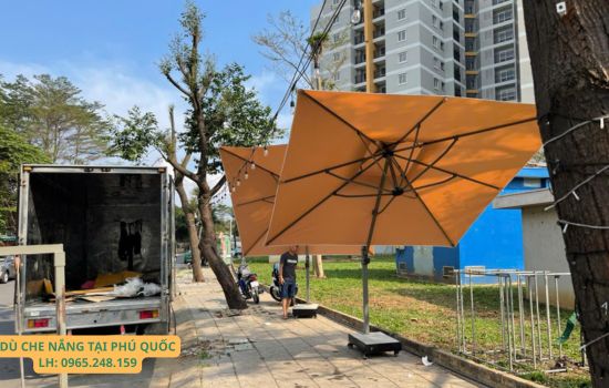 dù che nắng tại phú quốc