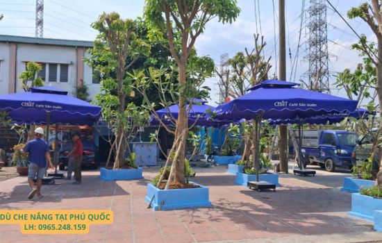 dù che nắng tại phú quốc