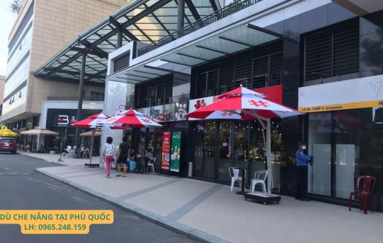 dù che nắng tại phú quốc