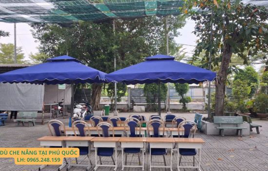 dù che nắng tại phú quốc