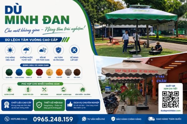 dù che nắng ở gia lai