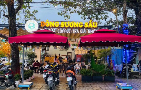 dù che nắng hạ long