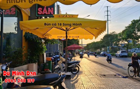 dù che nắng tại bạc liêu