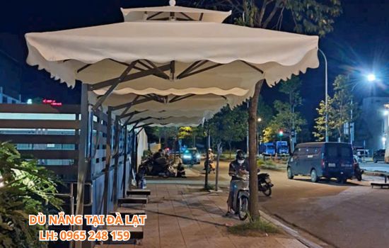 dù che nắng tại đà lạt