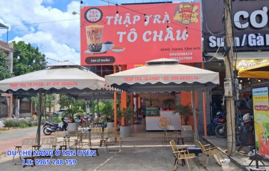 dù che nắng ở tân uyên