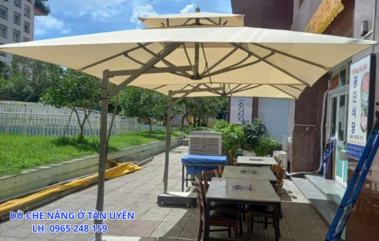 dù che nắng ở tân uyên