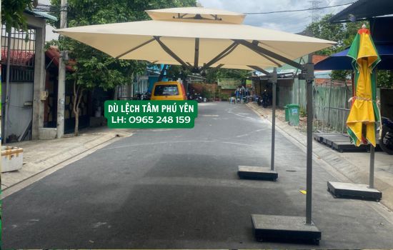 dù lệch tâm tại phú yên