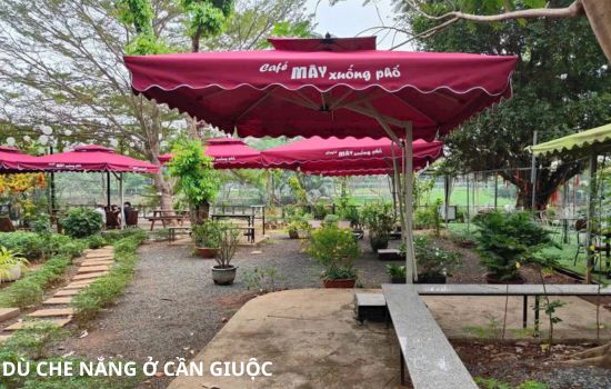 dù che nắng tại cần giuộc