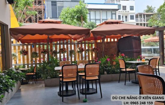 dù che nắng ở kiên giang