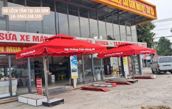 dù lệch tâm tại sài gòn