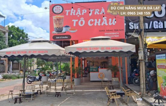 dù che nắng mưa đà lạt