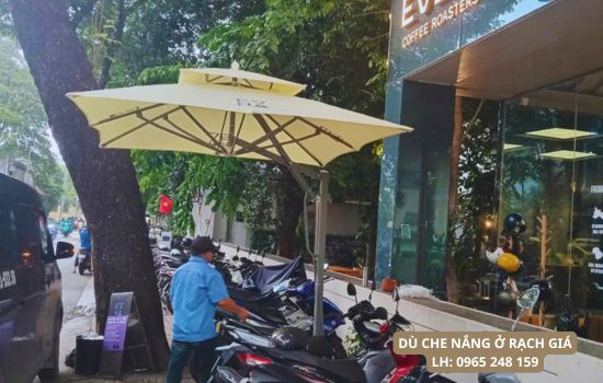dù che nắng ở rạch giá
