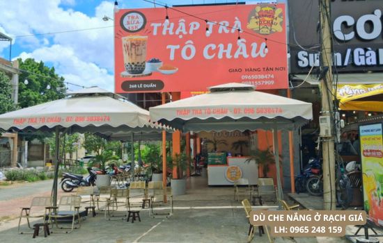 dù che nắng ở rạch giá