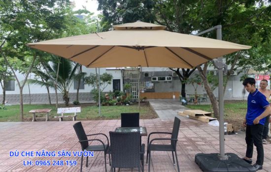dù che nắng cho sân vườn