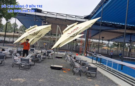 dù che nắng ở bến tre