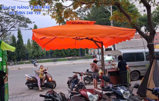 dù che nắng ở bến tre