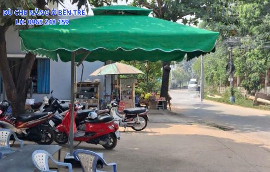 dù che nắng ở bến tre