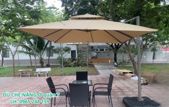 dù che nắng ở quận 7