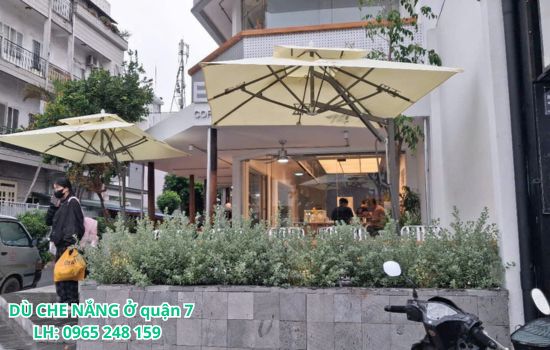 dù che nắng ở quận 7
