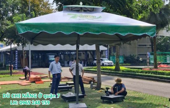 dù che nắng ở quận 7