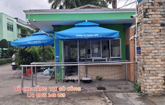 dù che nắng tại gò công