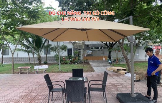 dù che nắng tại gò công