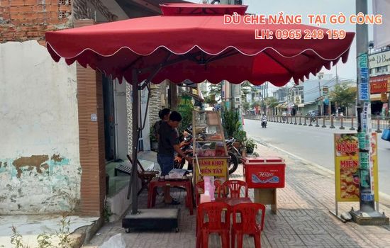 dù che nắng tại gò công
