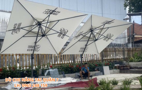 dù che nắng tại quận 7