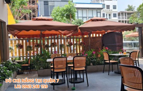 dù che nắng tại quận 7