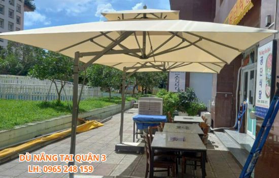 dù che nắng ở quận 3