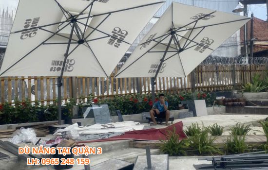 dù che nắng ở quận 3 