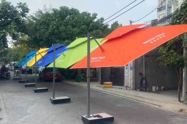 dù che nắng ở long thành