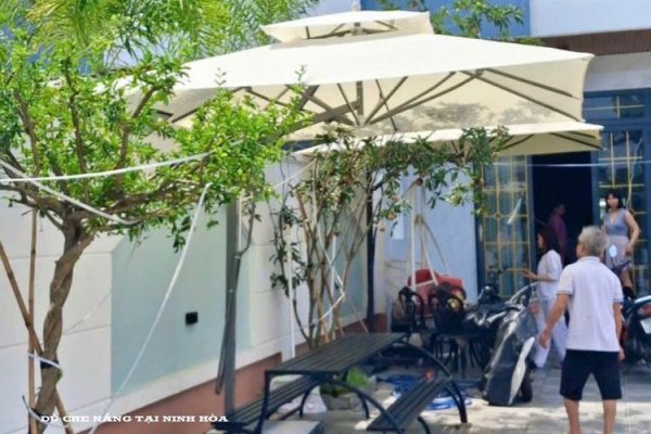 dù che nắng ở ninh hòa