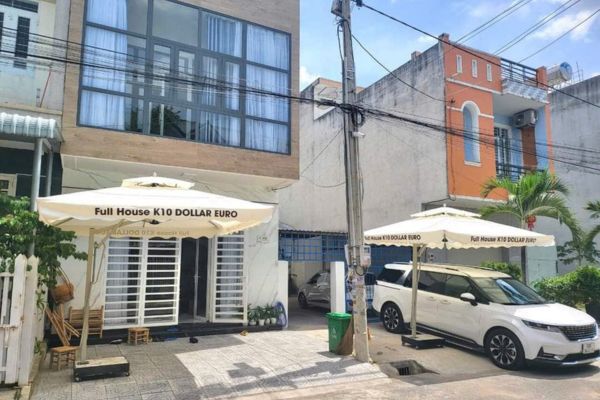 dù che nắng tại ninh hòa