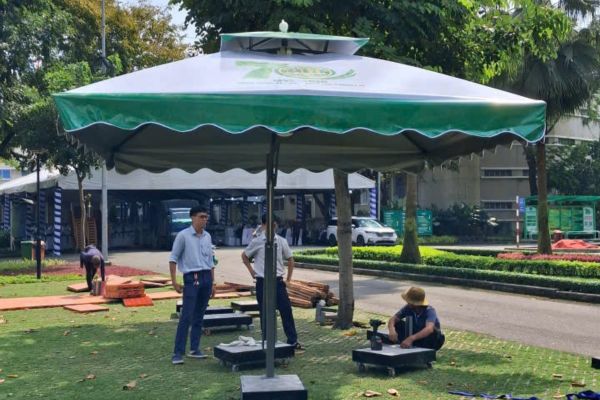 dù che nắng tại ninh hòa