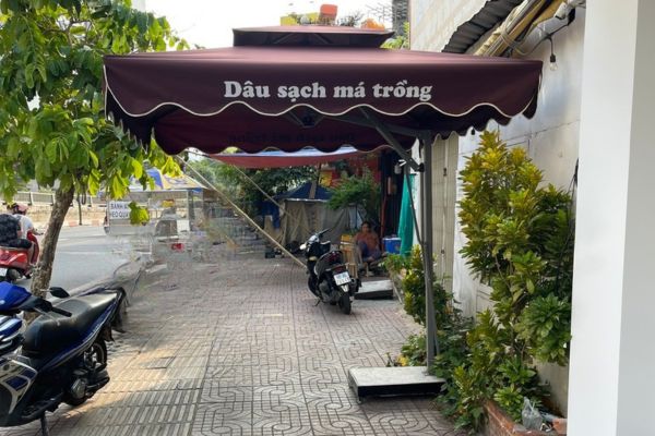 dù che nắng tại ninh hòa