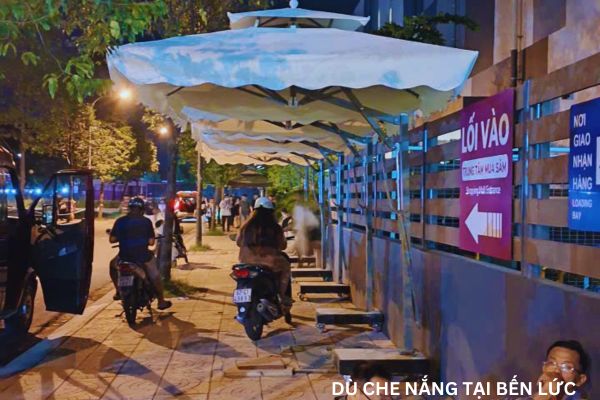 dù che nắng tại bến lức