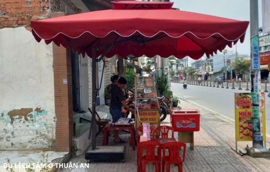 dù lệch tâm ở thuận an