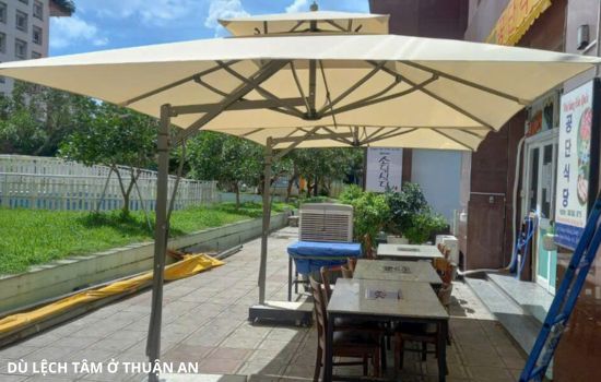 dù lệch tâm ở thuận an