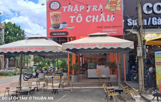 dù lệch tâm ở thuận an