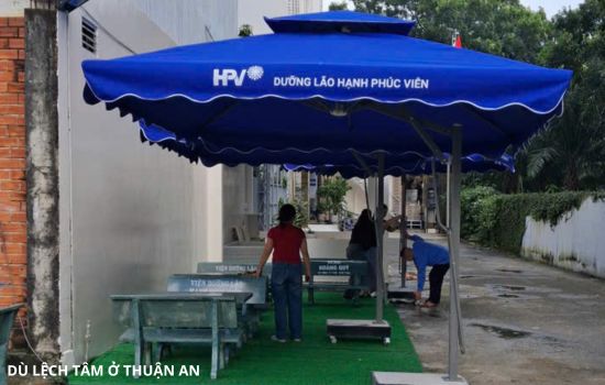 dù lệch tâm ở thuận an